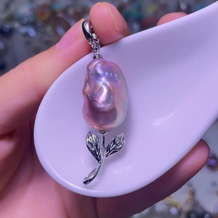 淡水珍珠合金颈饰33