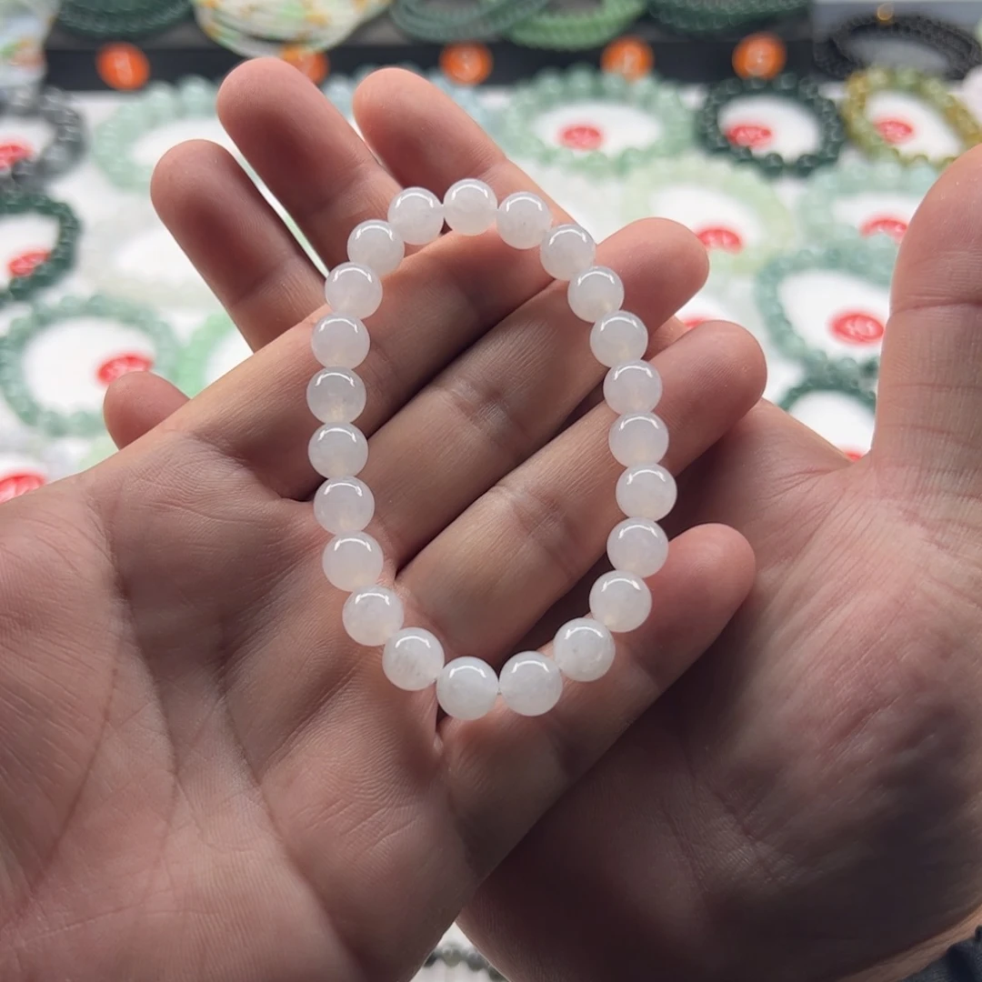 翡翠手链未镶嵌沉*卡8