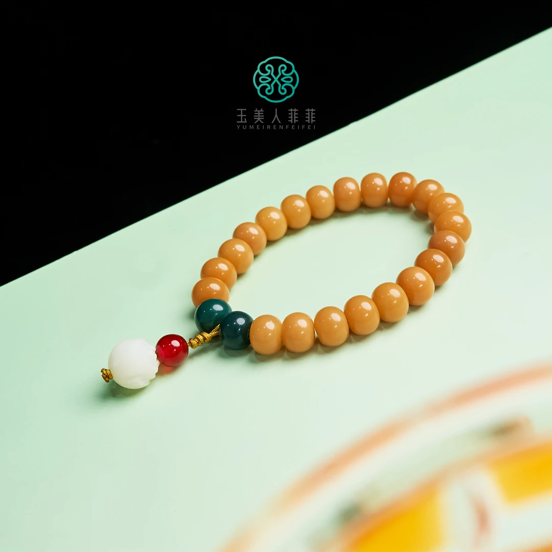 石惑珠宝~菩提算盘珠手串