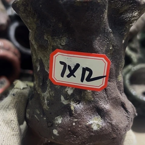 红陶粗陶花盆手工