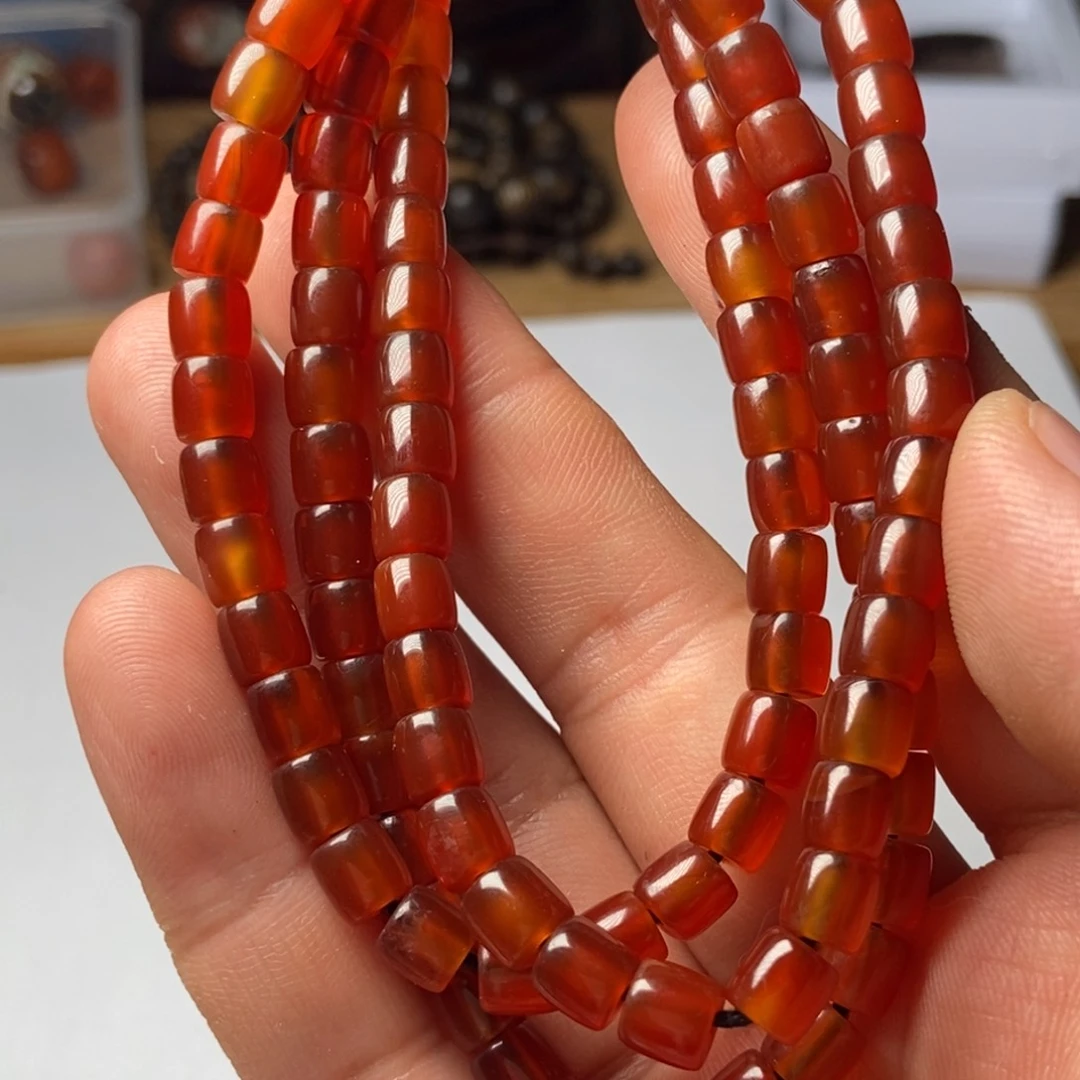 玛瑙/玉髓珠子未镶嵌6mm