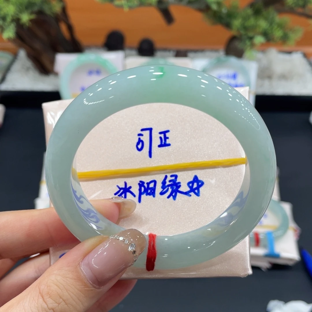 未镶嵌手镯翡翠缅甸翡翠手镯