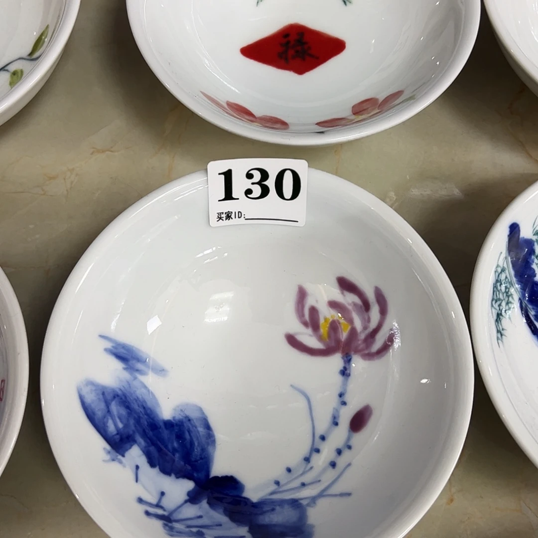 瓷片景德镇陶瓷手工手绘制作