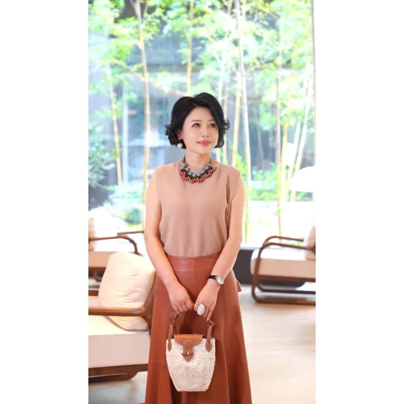 【楠姐专享】茶歇背心·100羊毛马甲23363