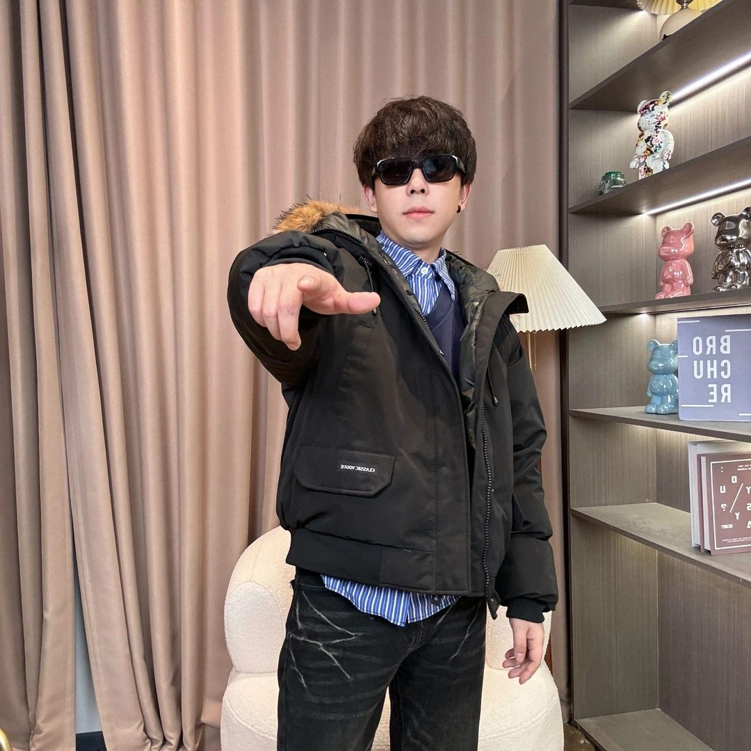 【加拿大海外版大鹅毛领极寒羽绒服】【男女同款】奢品品质经典派克服