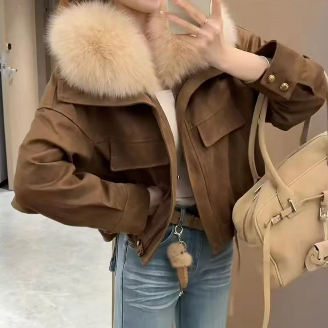 8097冬季时尚气质高级感羽绒服外套