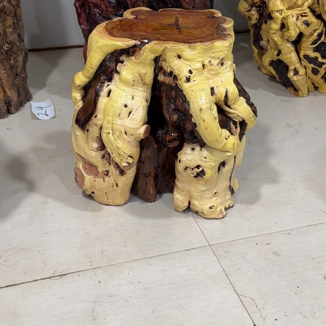 小***何龙纹鸡心枣木手工艺品