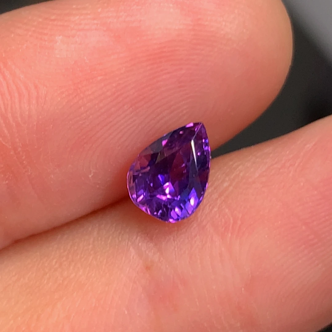 彩色蓝宝石裸石1.03ct无烧