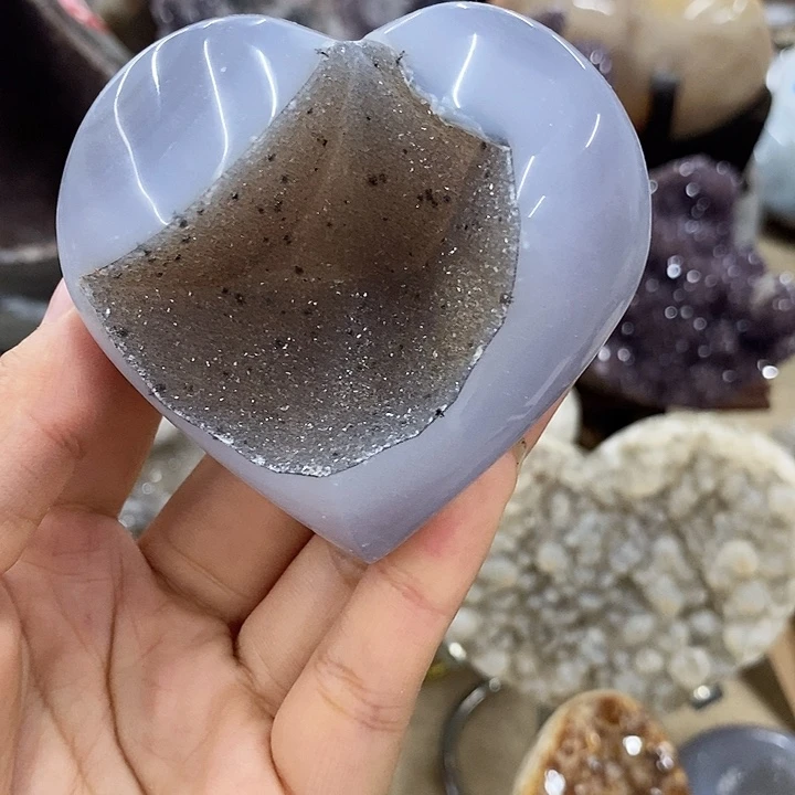 紫晶珠宝半成品未镶嵌