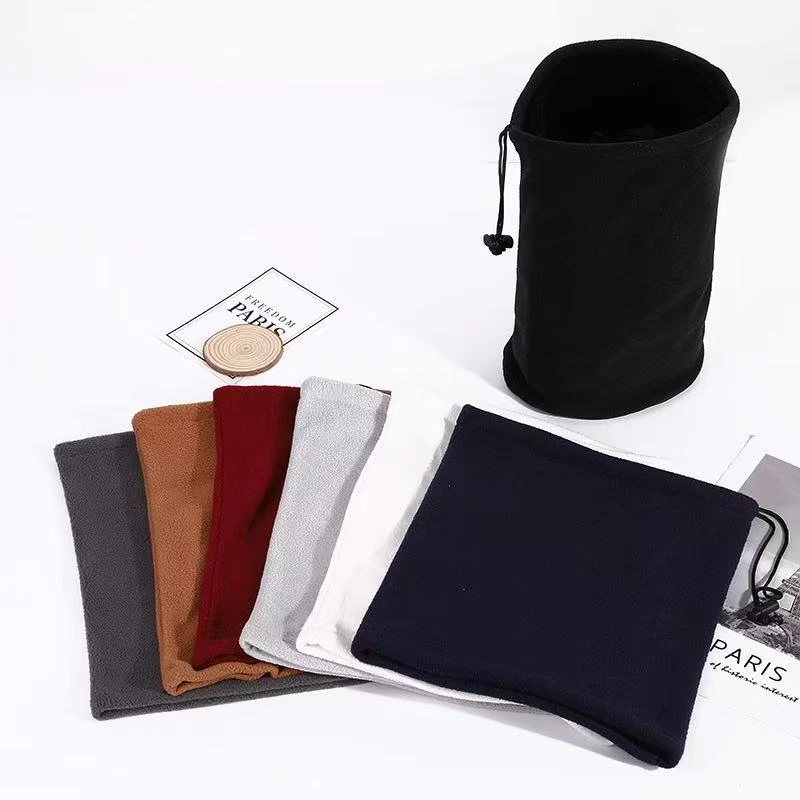 秋冬保暖帽子围脖百搭套脖防风男女通用2条包邮 颜色随意选择