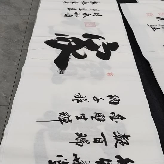 翰墨申国栋老师作品一副