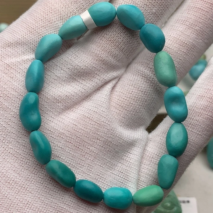 绿松石未镶嵌珠宝奇石8mm