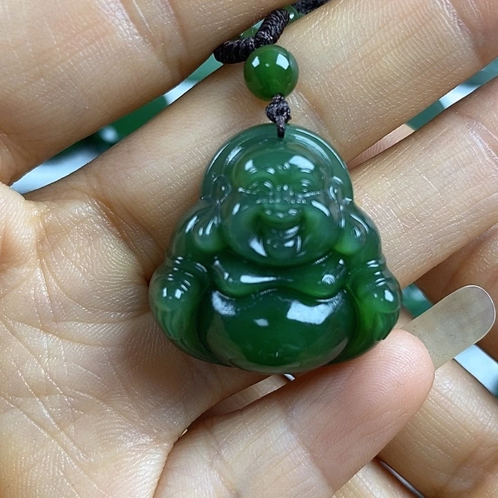 飞***燕吊坠(不含链)未镶嵌和田玉（碧玉）