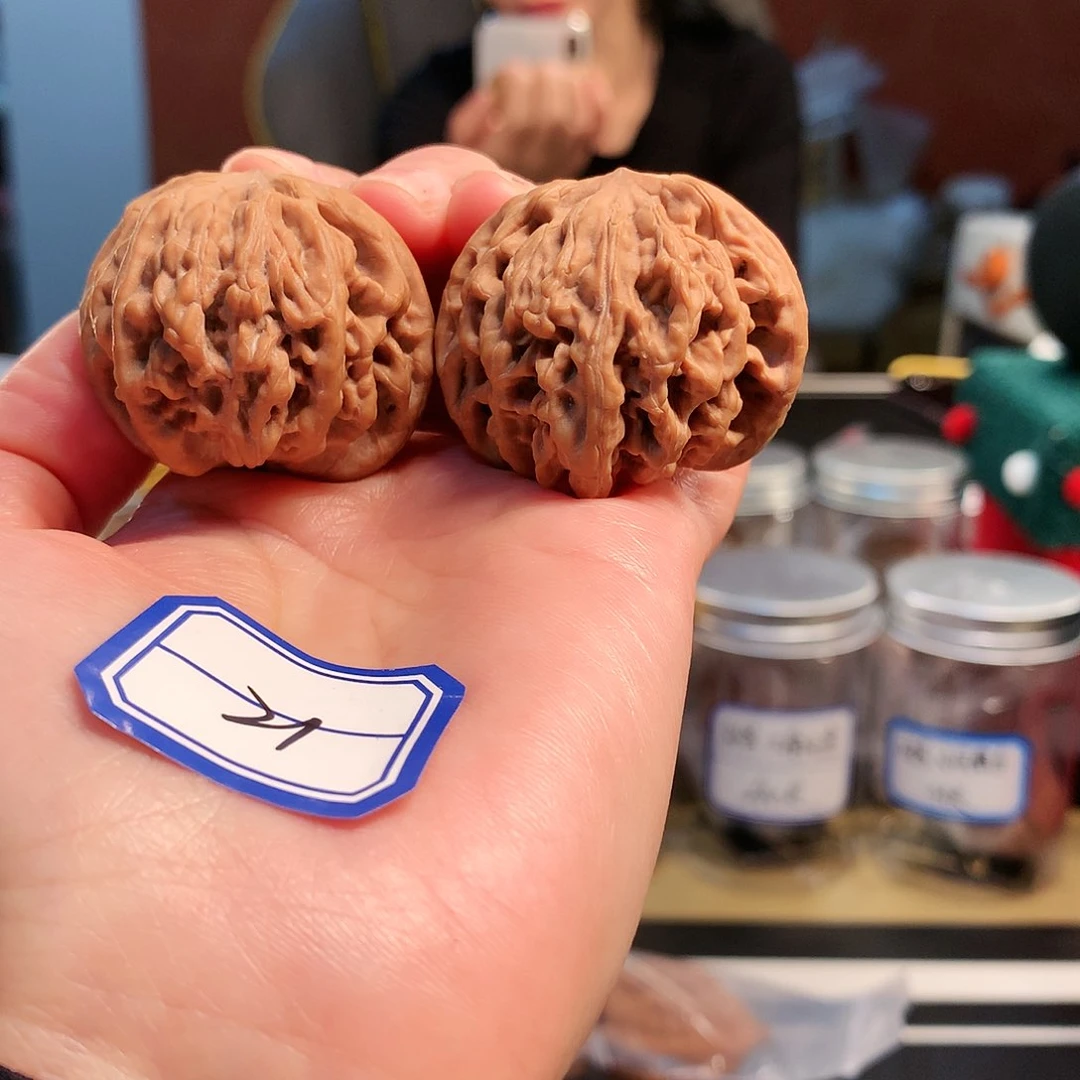 【闪购商品】吊坠文玩核桃饕餮纹39尺