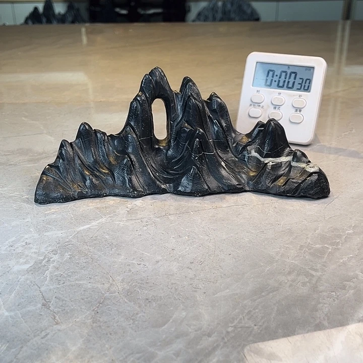 追***哥奇石茶宠鱼缸文房摆件