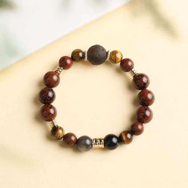 （桃）约10mm红曜手串一条