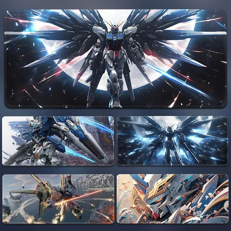 定制鼠标垫附赠高达模型摆件—W