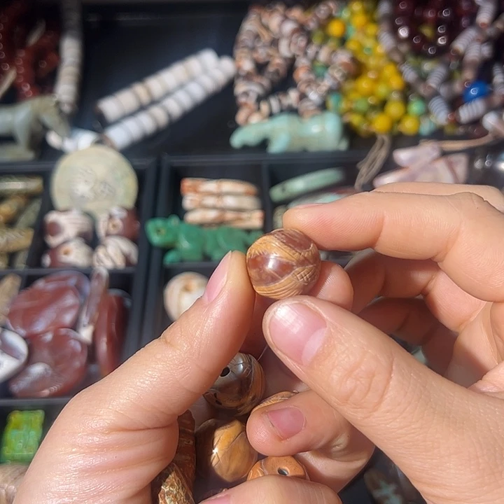 風***逸玛瑙/玉髓合金颈饰