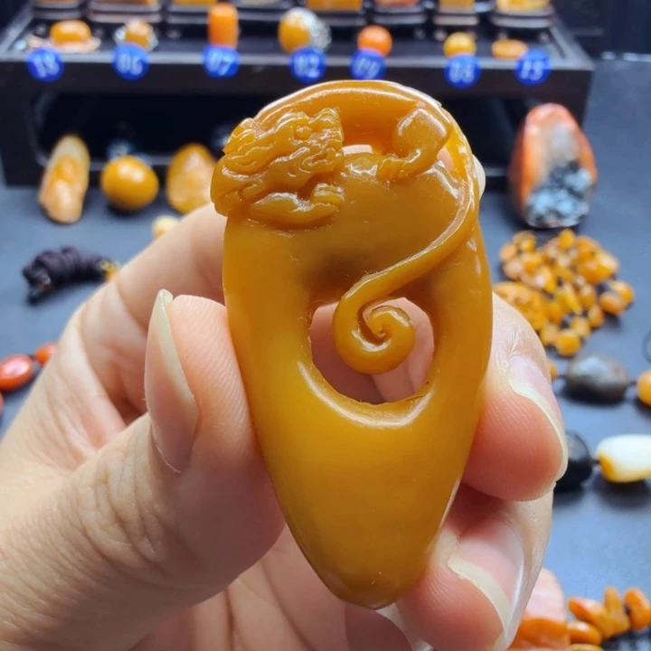 田黄石田黄石挂件