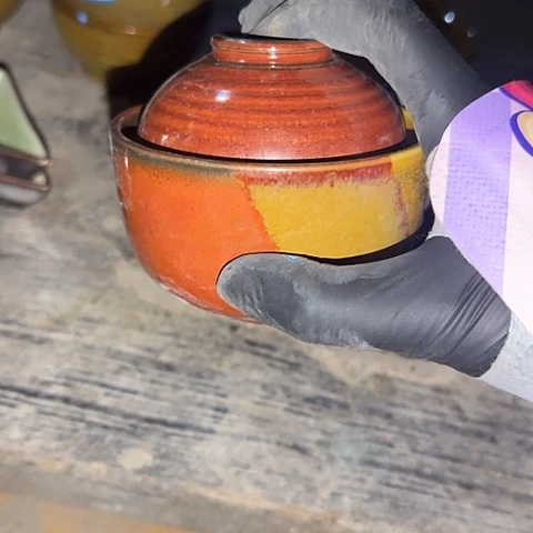 ****草瓷片国营厂库存10厘米