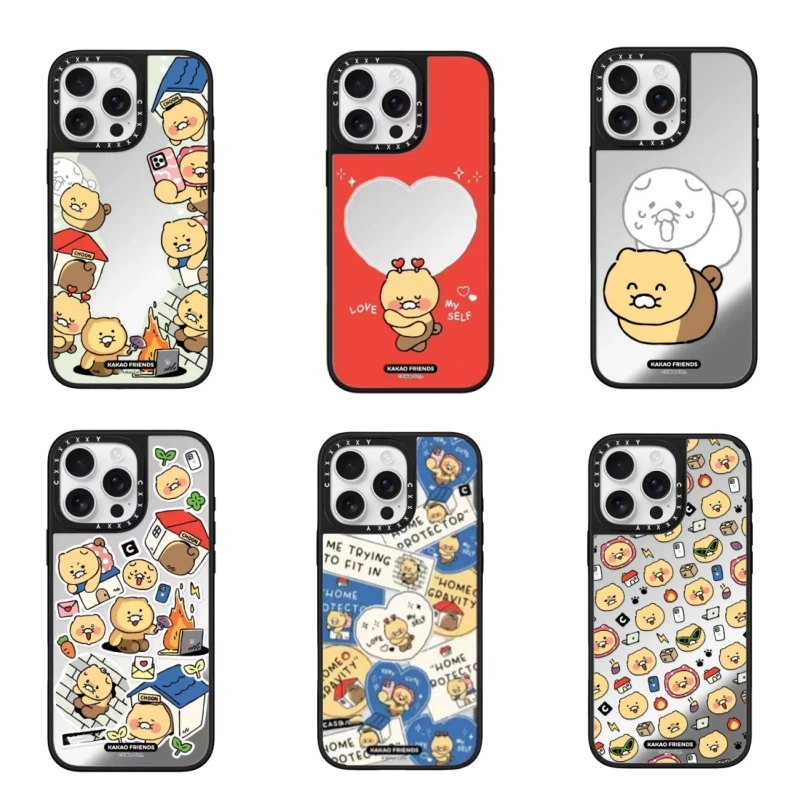 CASETi联名KAKAO FRIENDS萌萌小熊适用苹果16pro手机壳iPhone15pl