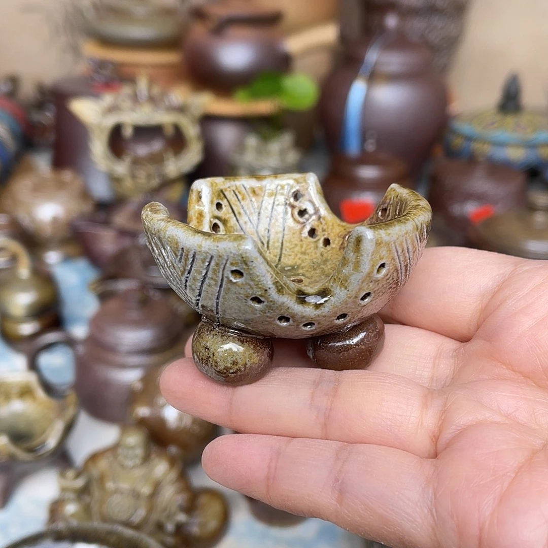 手工茶漏底座阿阿