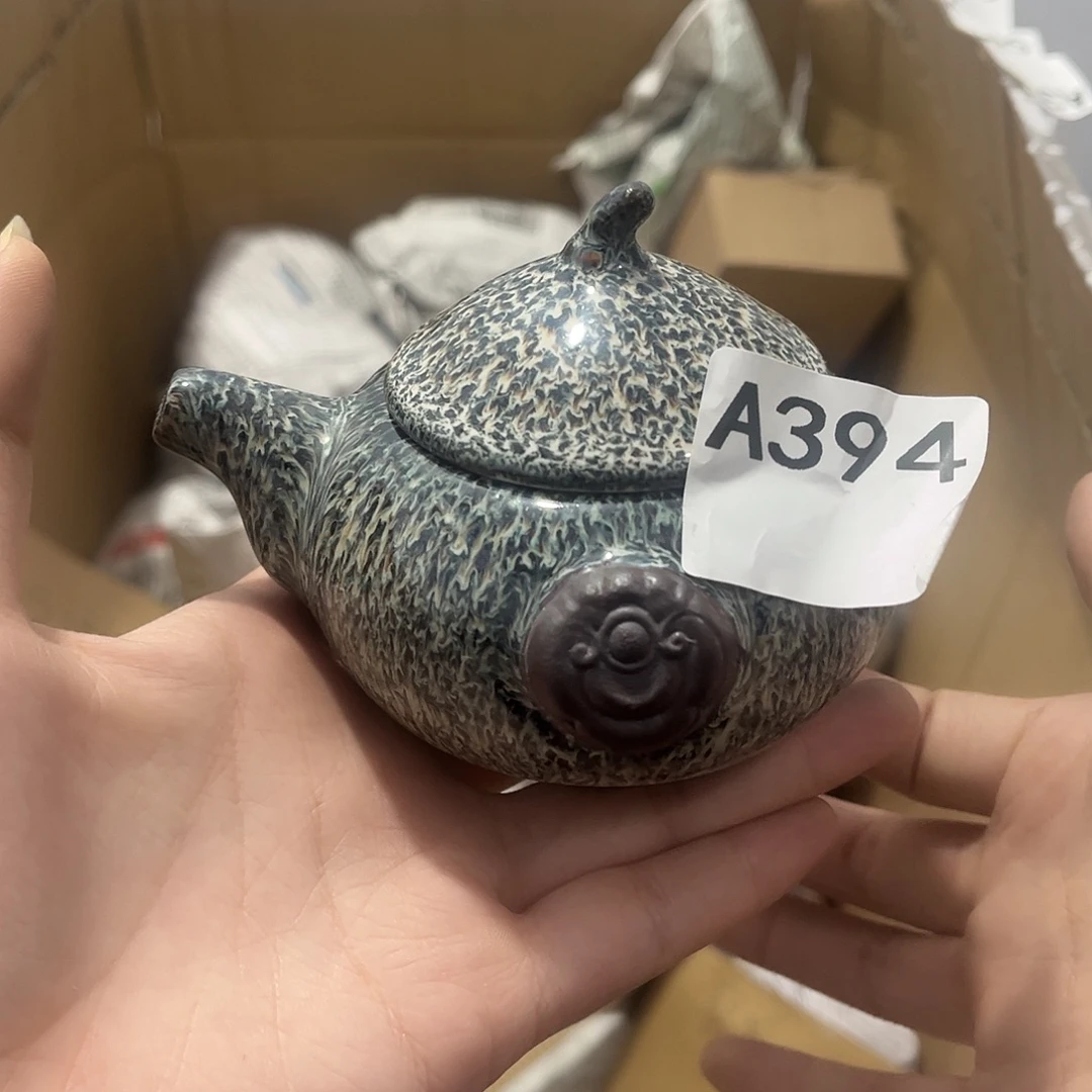 瓷片茶摆件工艺品摆件666