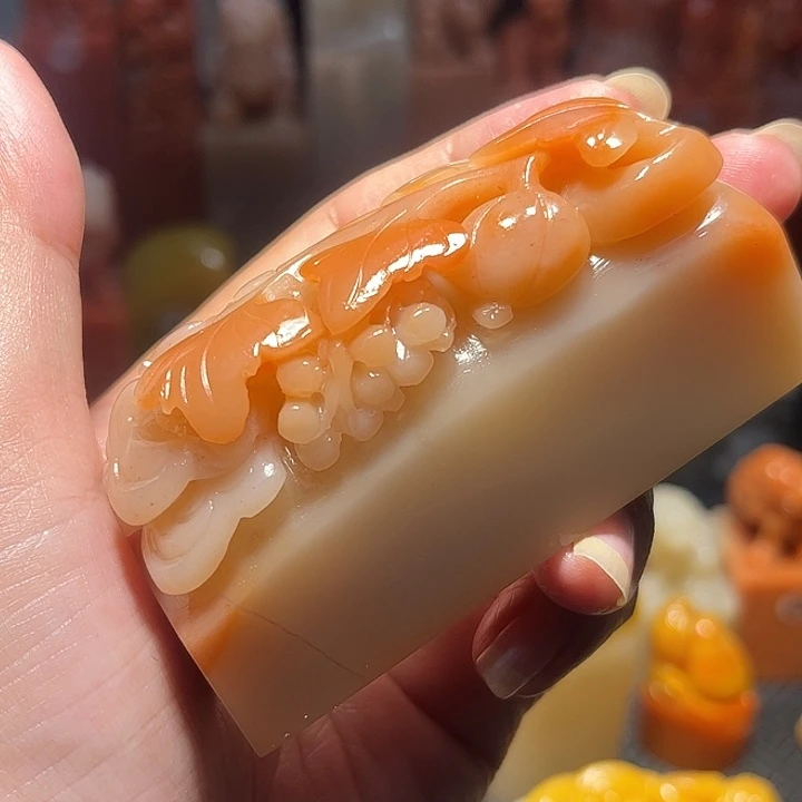 老挝石老挝保利石印章