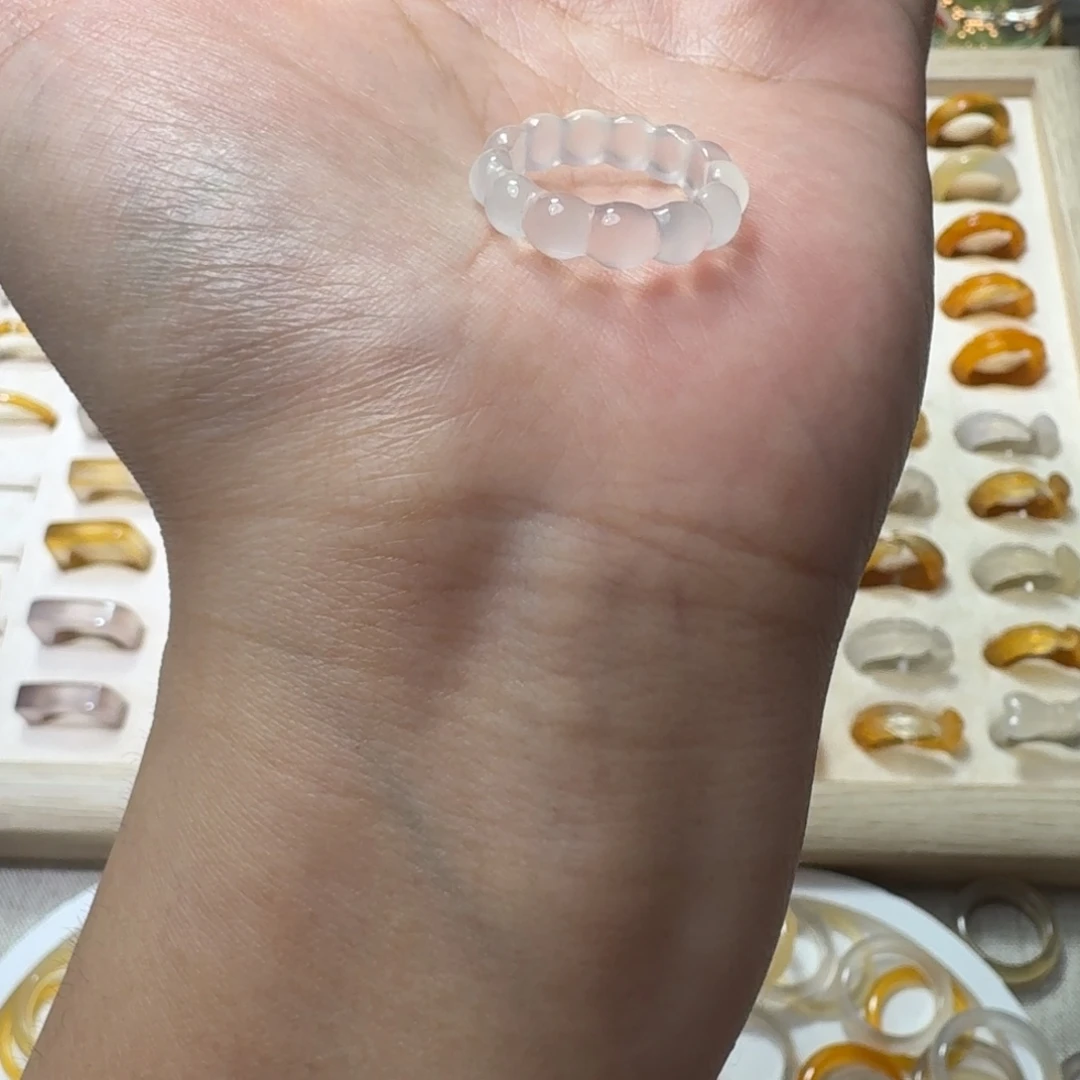 未镶嵌戒指玛瑙/玉髓753港12