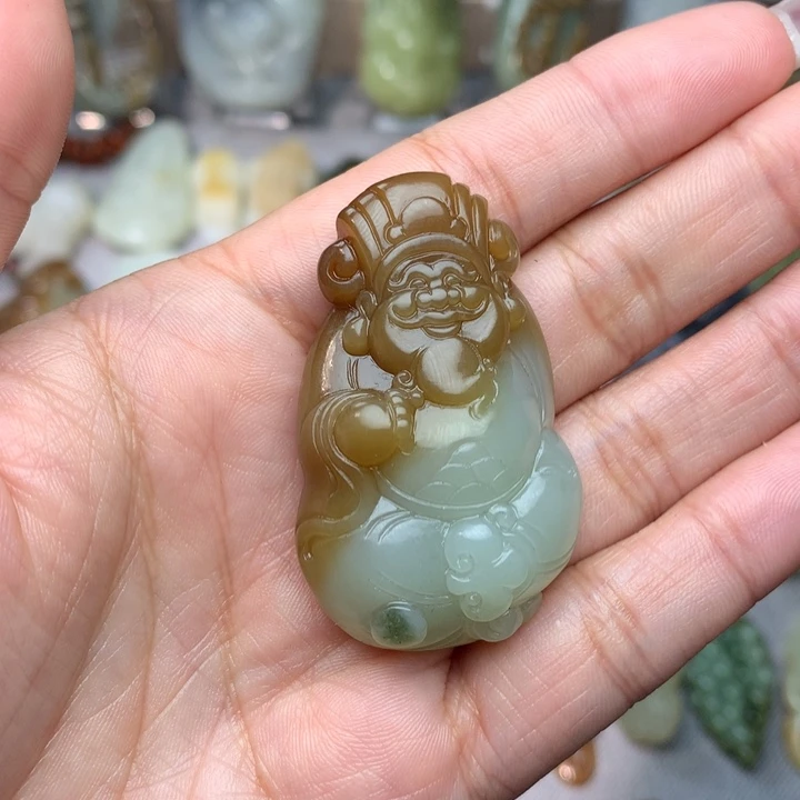 和田玉挂件未镶嵌A****酒