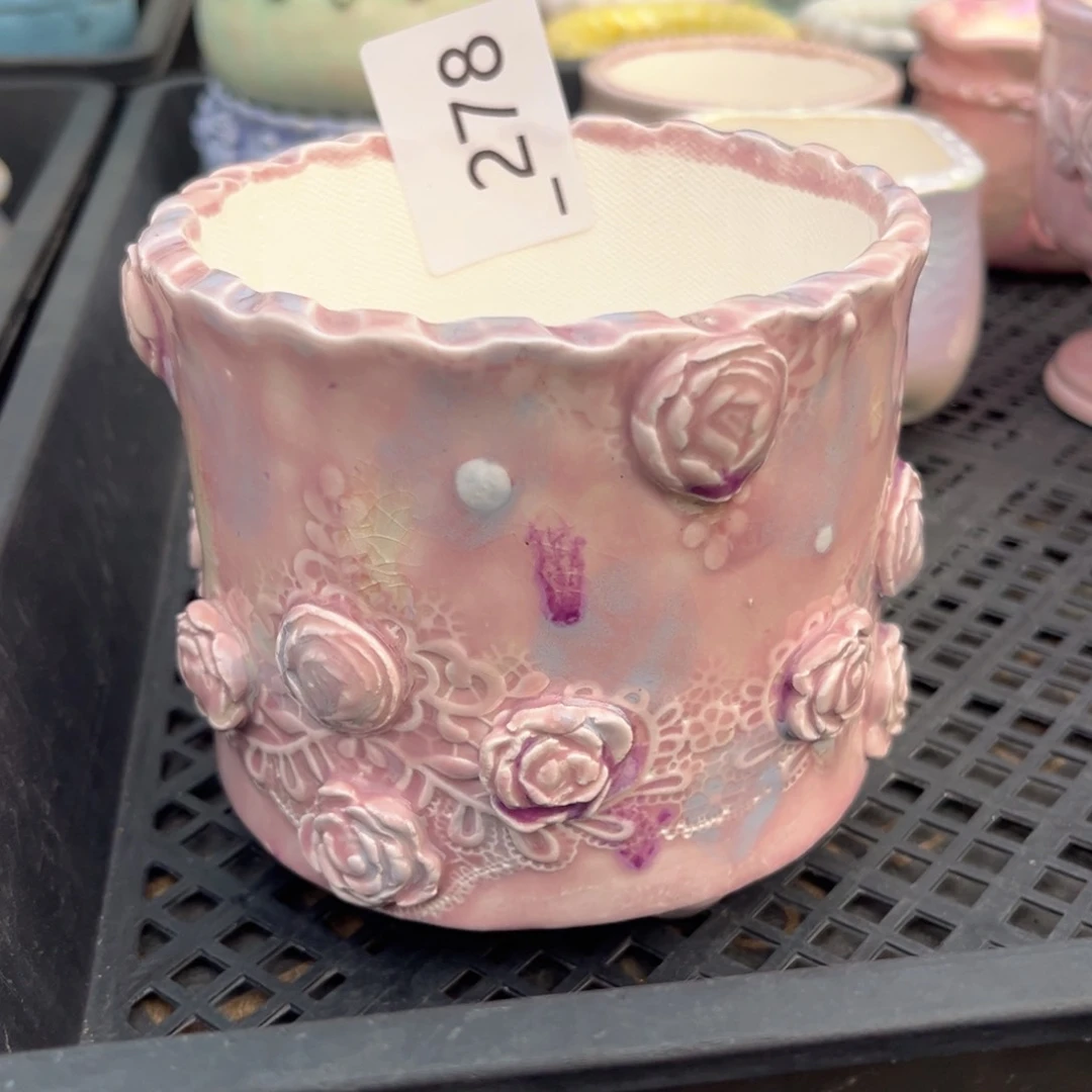 用**宝编号278花盆一个