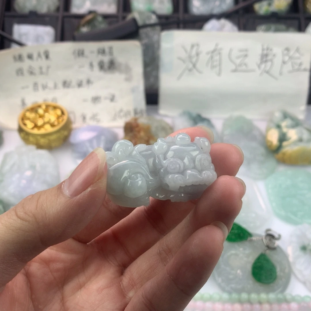 翡翠颈饰未镶嵌－