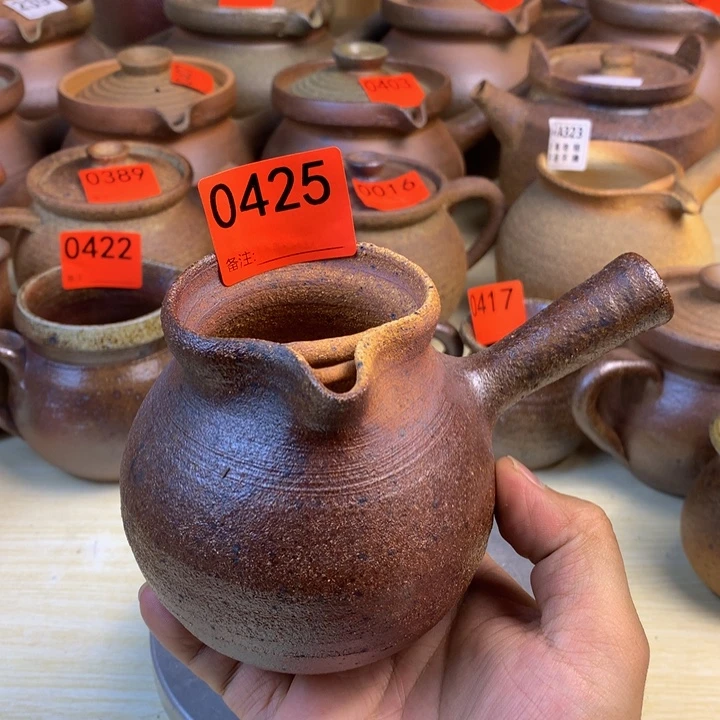 云南手工柴烧烤茶罐300毫升