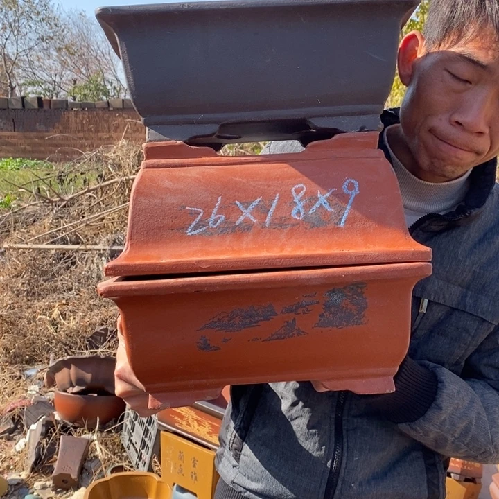 花盆紫砂紫砂特价包邮送