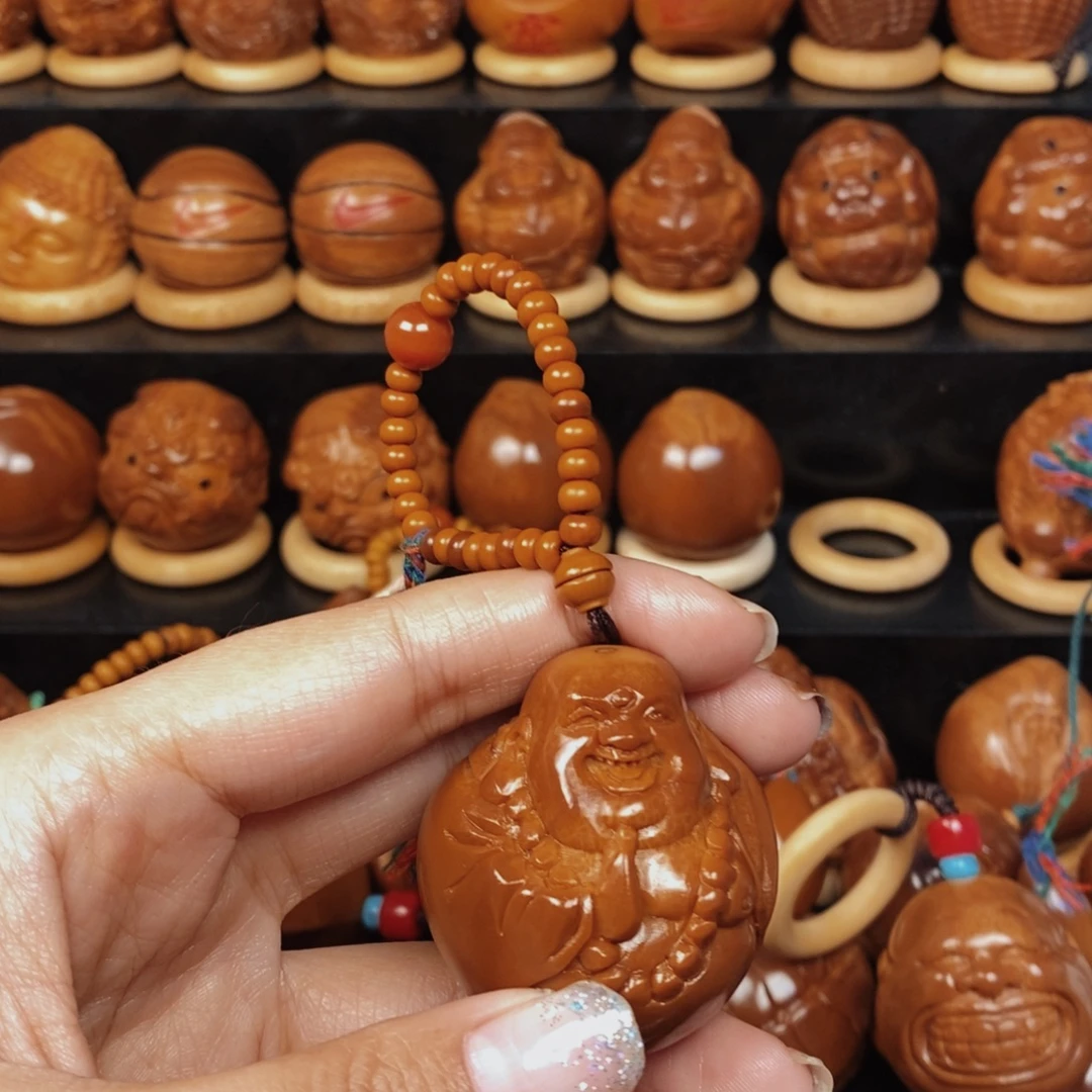 许***太手串/手链橄榄核弥勒一套0088