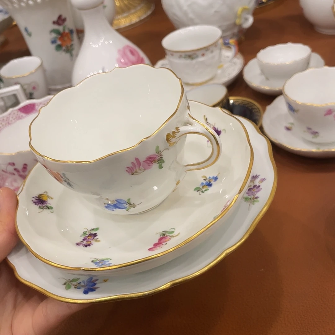 瓷片中古一等咖啡杯