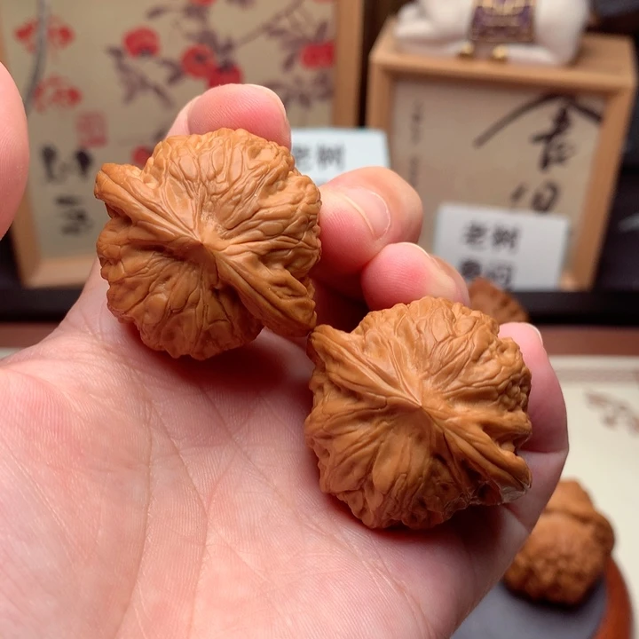 文玩核桃把件战鼓全品  1号