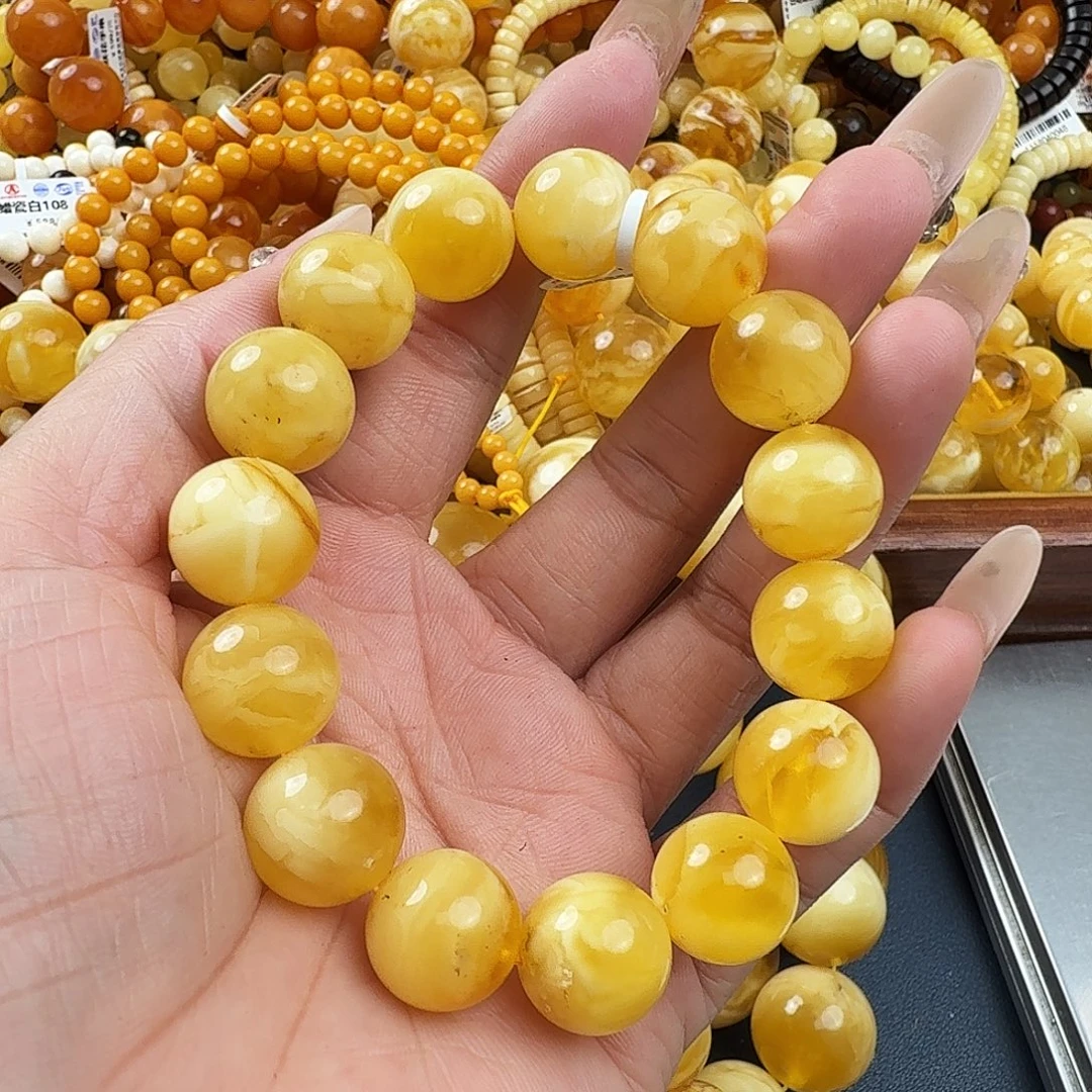 琥珀未镶嵌珠宝奇石
