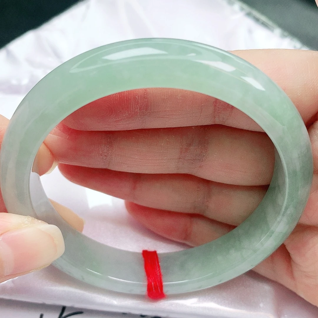 翡翠未镶嵌手镯缅甸天然A货翡翠手镯