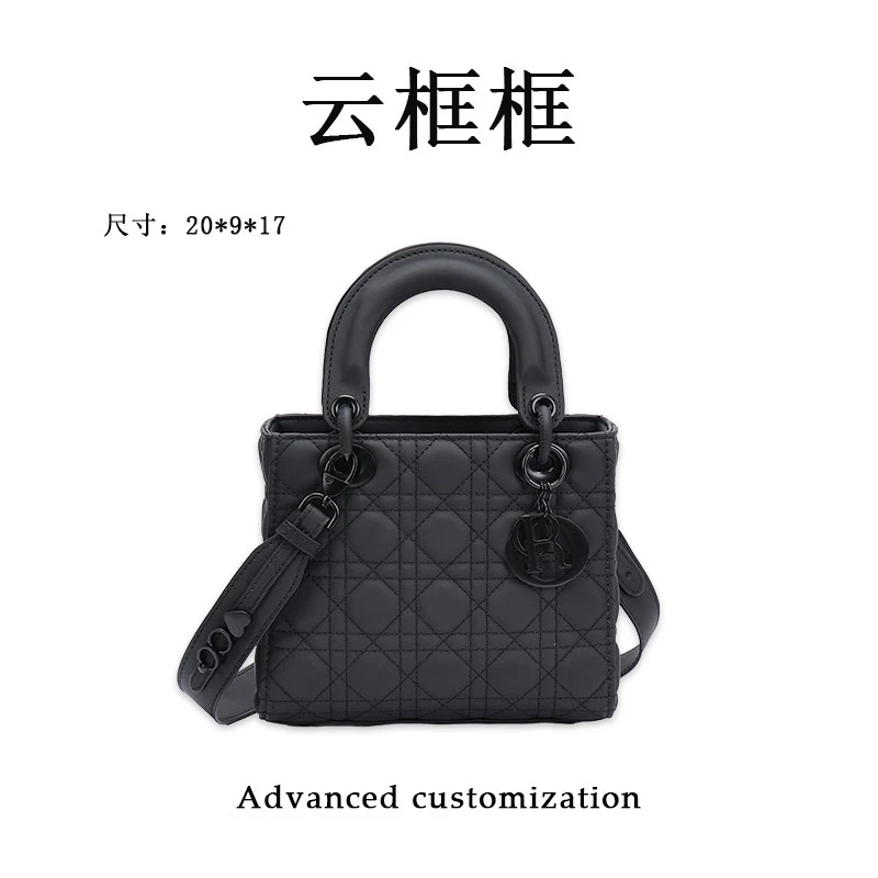 【云云甄选】QYX-SH150-黑色-轻奢时尚女士新款单肩斜挎包