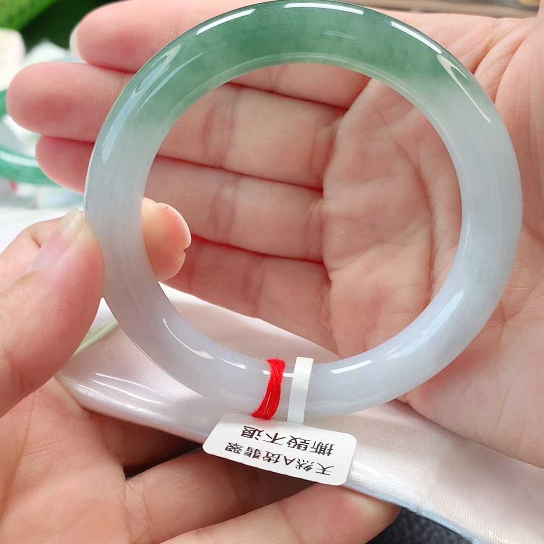 未镶嵌手镯翡翠56圆