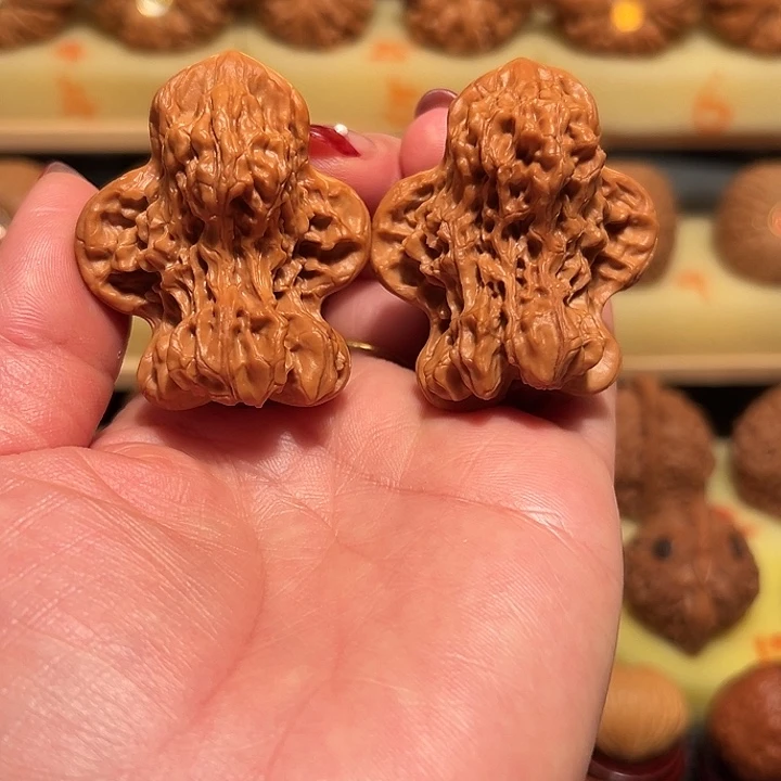 桃核吊坠精品小鸟48尺