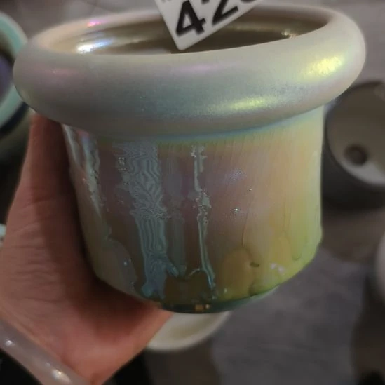 景德镇手工高温陶瓷：内10口高10