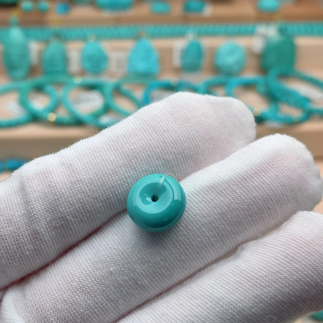 绿松石未镶嵌珠宝奇石11mm