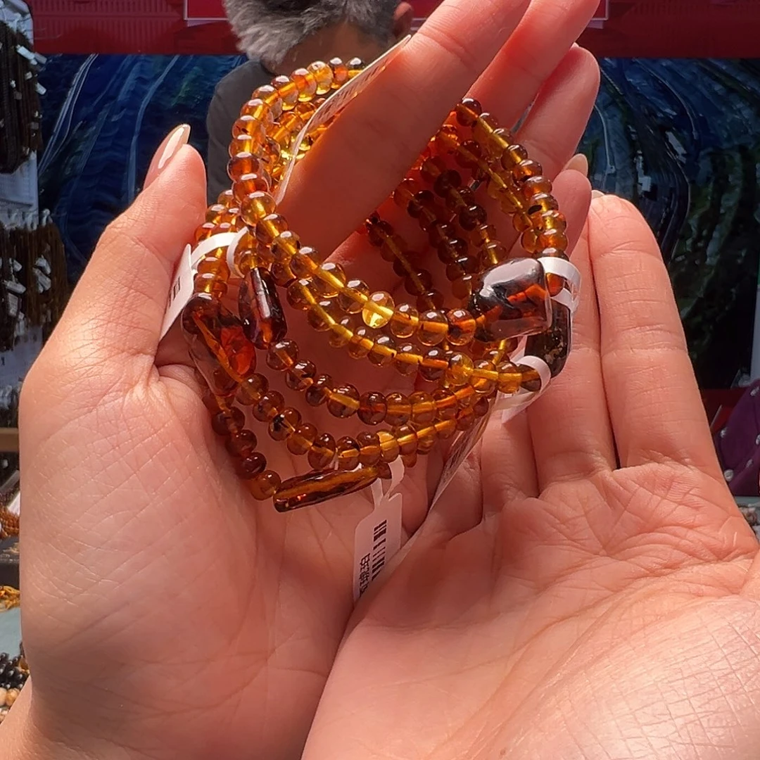 未镶嵌琥珀裸石抚顺琥珀10721多样性发其一