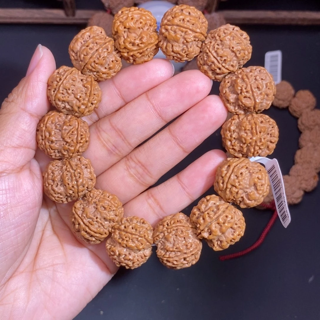 金刚菩提手串粗筋双龙22mm