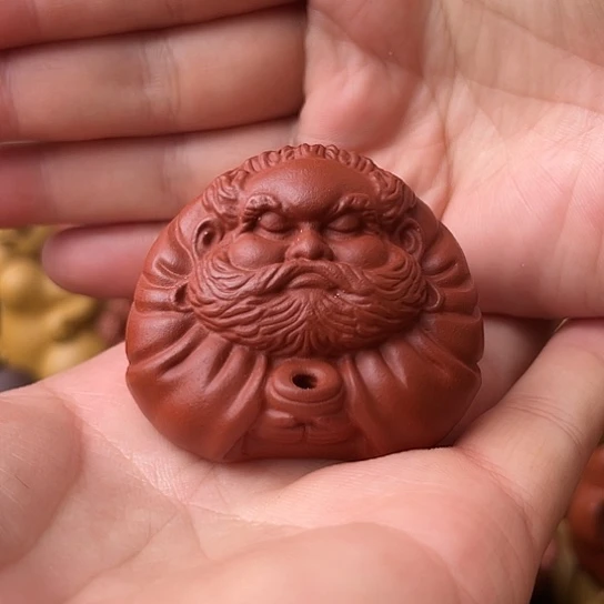 紫砂茶宠紫砂达摩