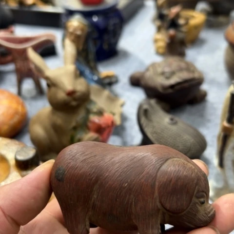 紫砂摆件陶瓷制品