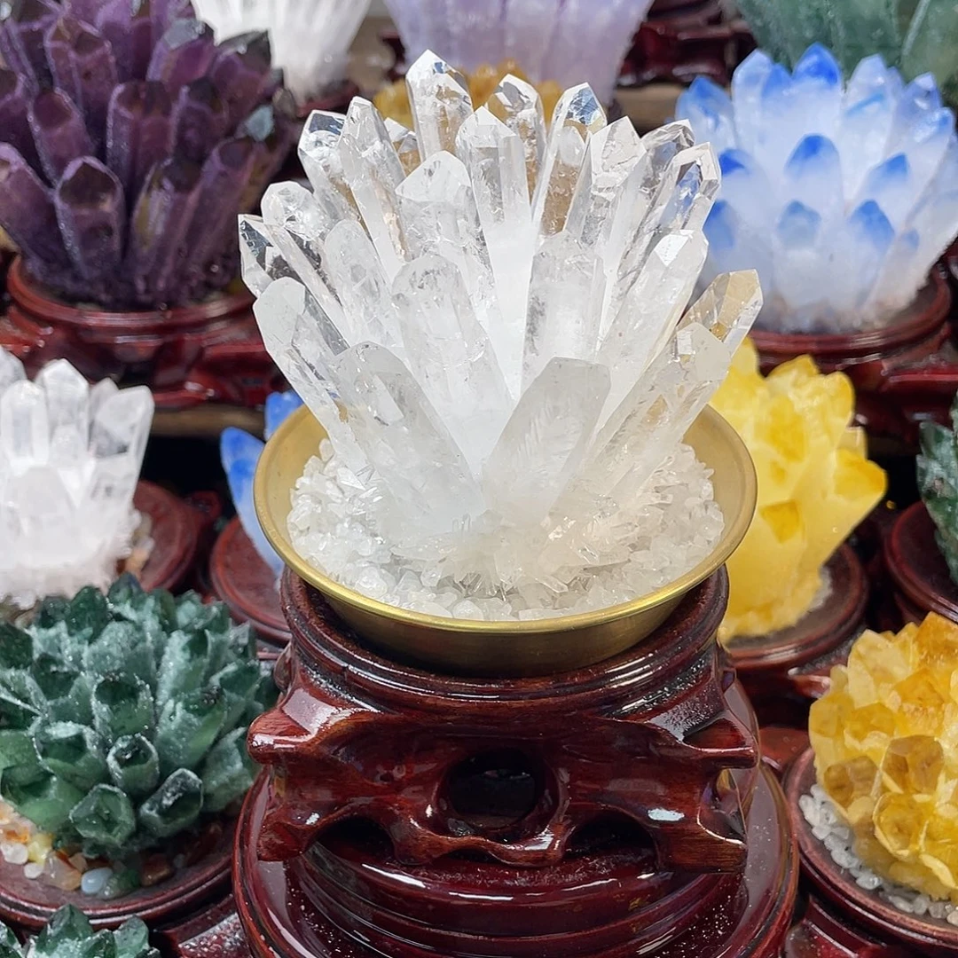 苦***苦石材天然白水晶118