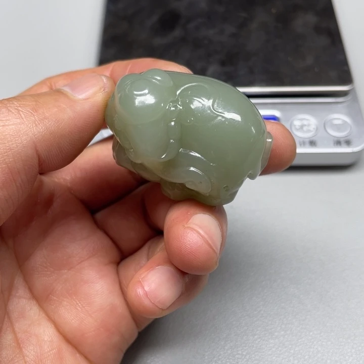 和田玉吊坠(不含链)未镶嵌用****7